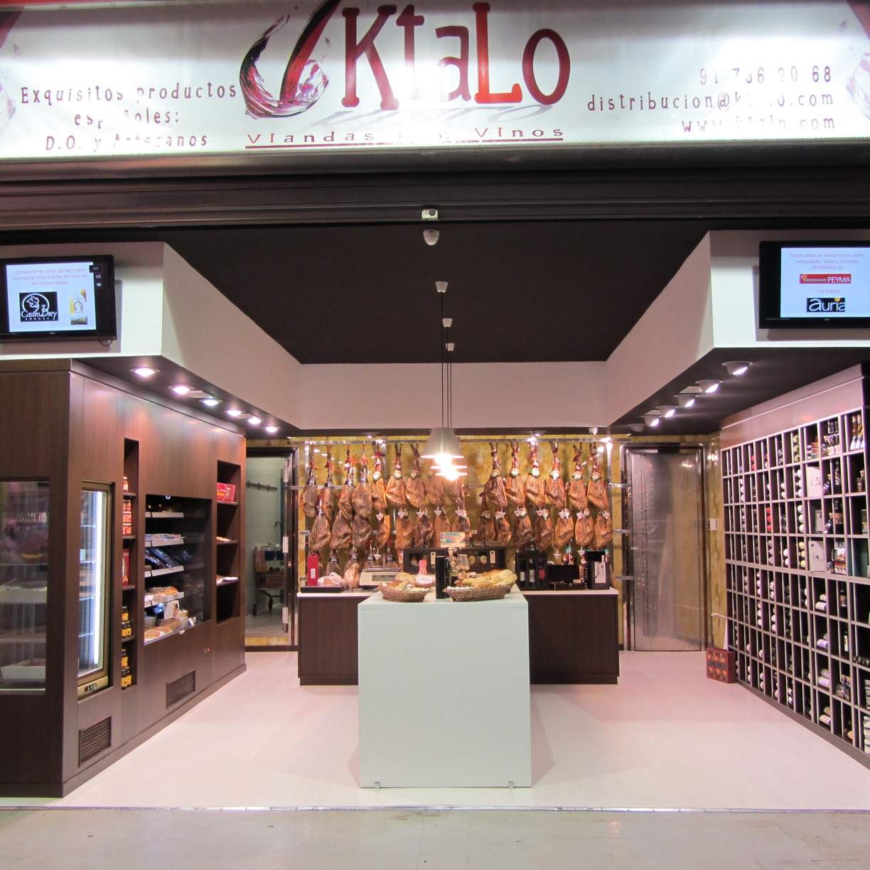 Congeladores para lonjas en Madrid